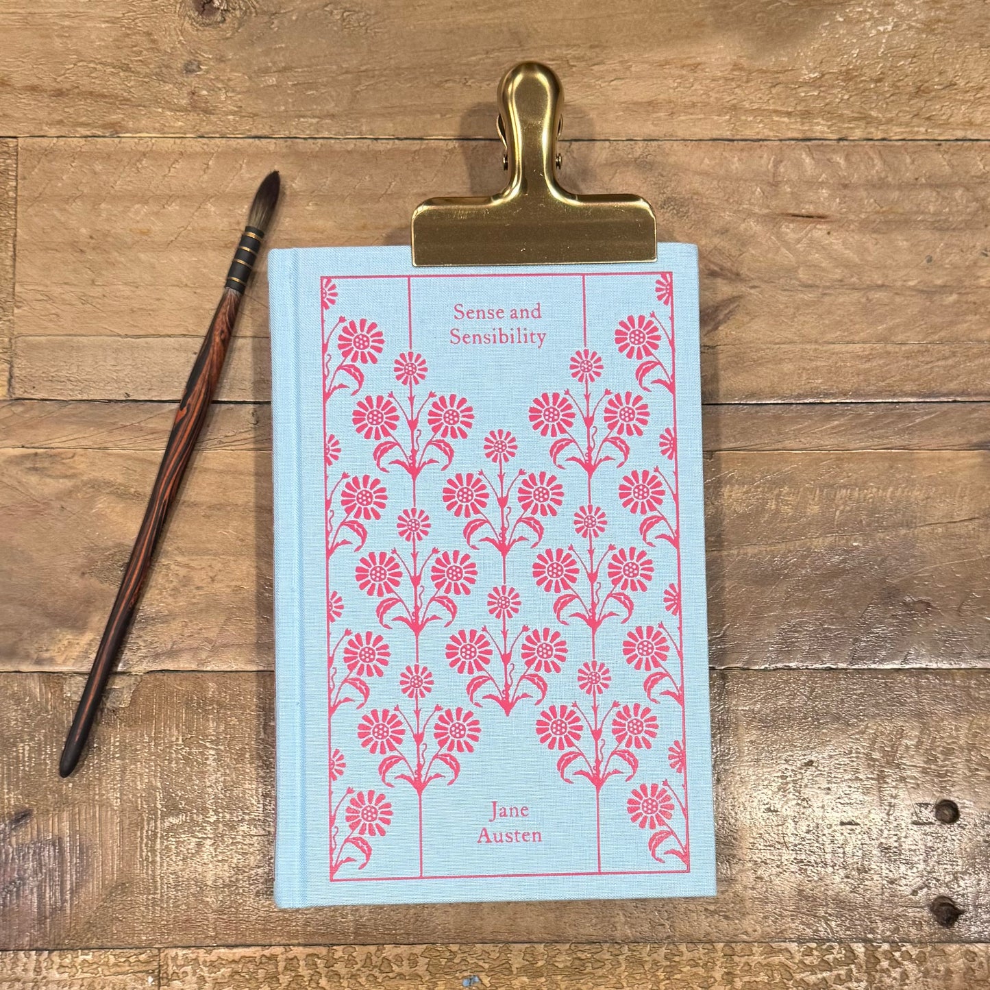 Vintage Retro Brass Clip