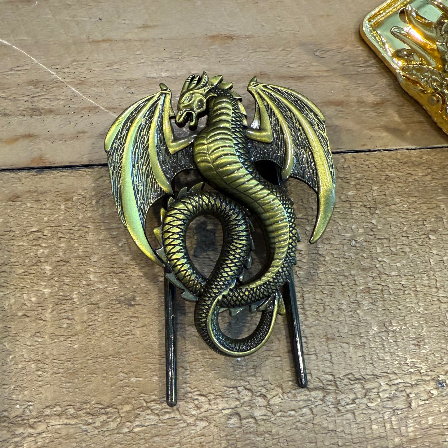 Vintage Dragon Journal Clip