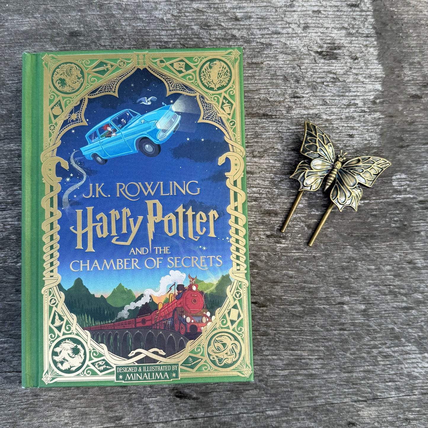 Harry Potter and the Chamber of Secrets - Minalima Edition