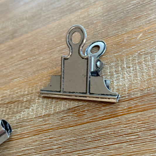 Rustic Steel Clip - B