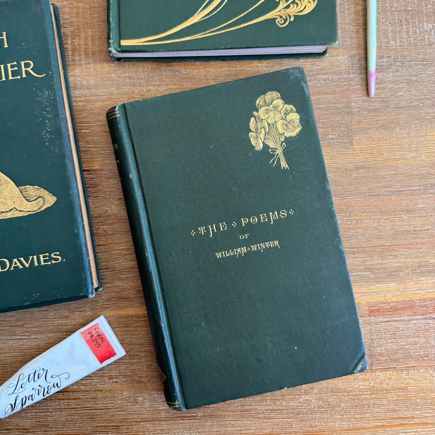 The Poems of William Winter - 1880 (HOT PRESS)