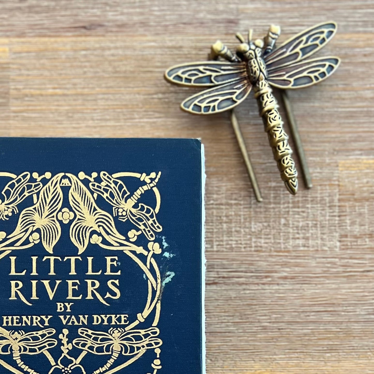 Vintage Dragonfly Clip