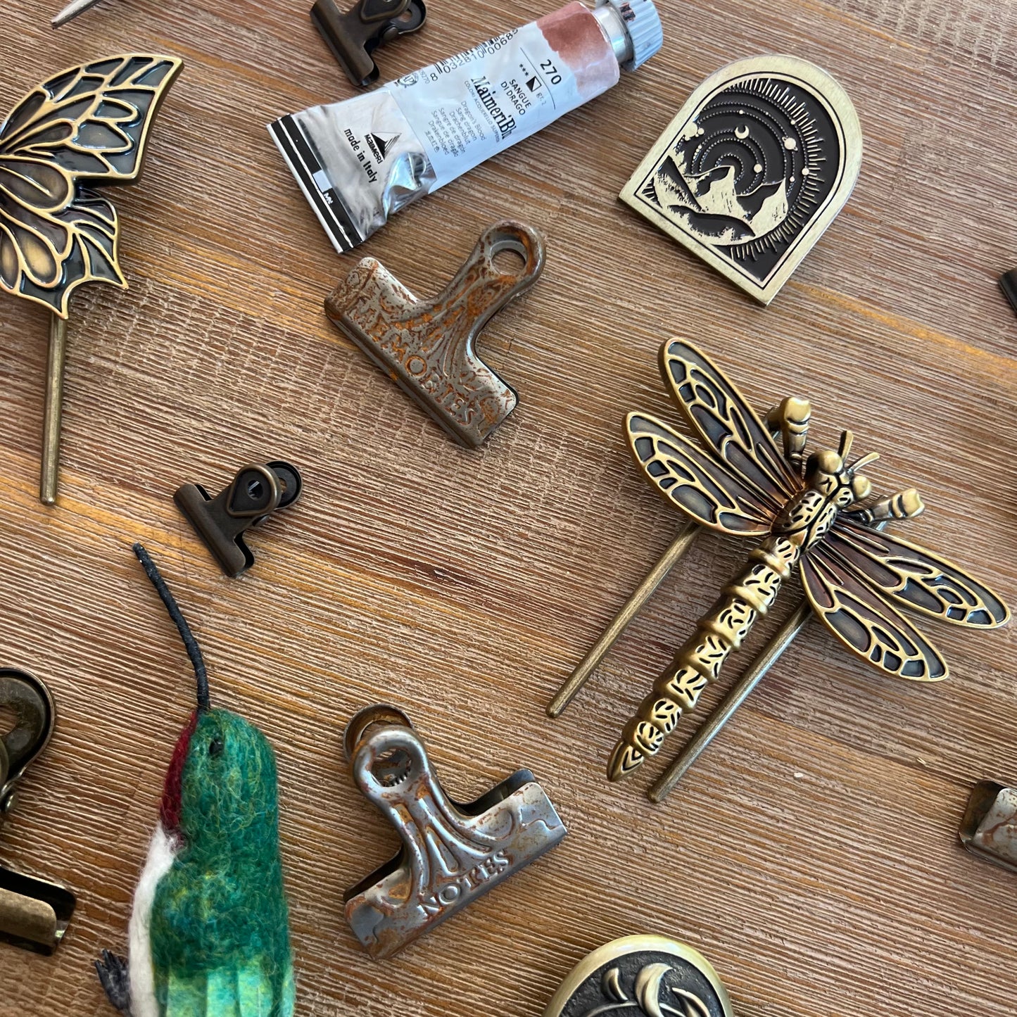 Vintage Dragonfly Clip